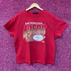 San Francisco 49ers Red Graphic Tee - NFL Team Shirt